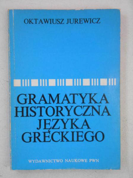 Gramatyka historyczna języka greckiego