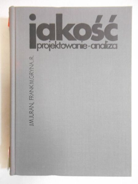 Jakość. Projektowanie, analiza