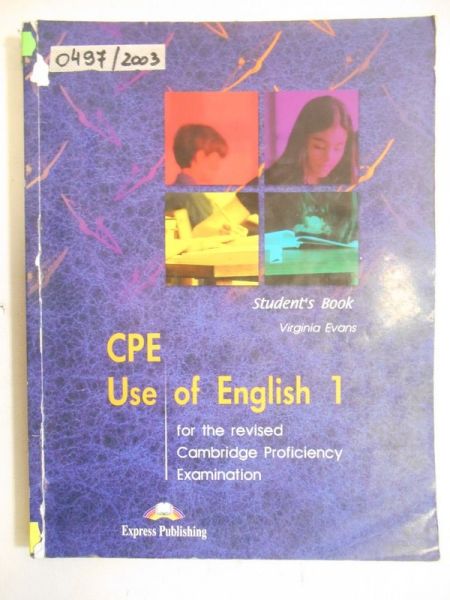 CPE Use of English 1