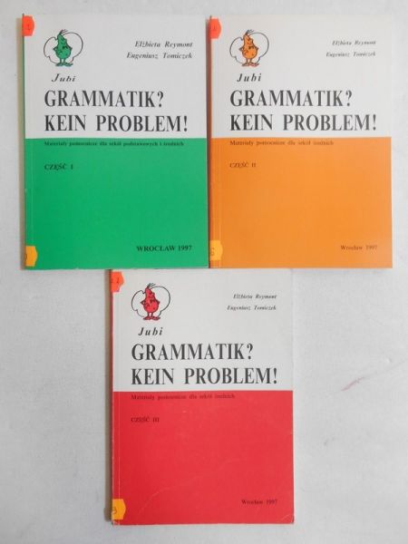 Grammatik? Kein problem! Cz.I-III