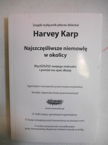 Karp Harvey - Najszczęśliwsze niemowlę w okolicy