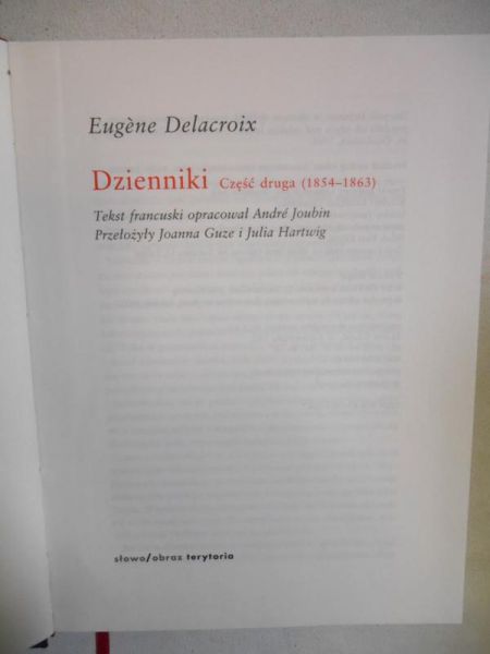 Dzienniki, Cz. II