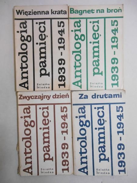 Antologia pamięci 1939-1945, 4 książki