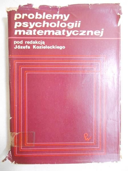 Problemy psychologii matematycznej