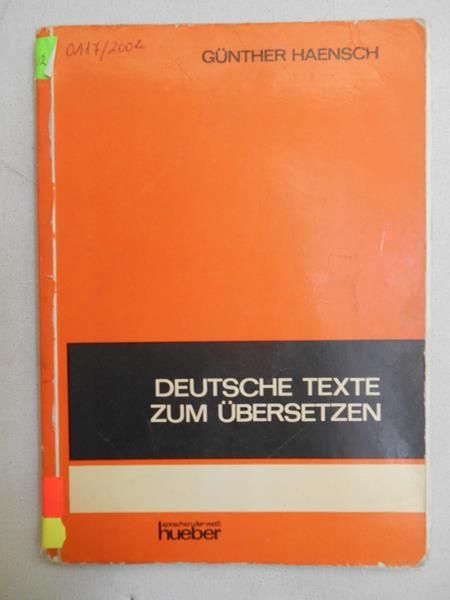 Deutsche Texte zum Ubersetzen