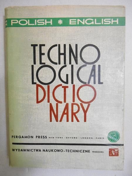 Polish English Technological dictionary