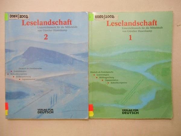 Hasenkamp Gunther  - Leselandschaft 1/Leselandschaft 2