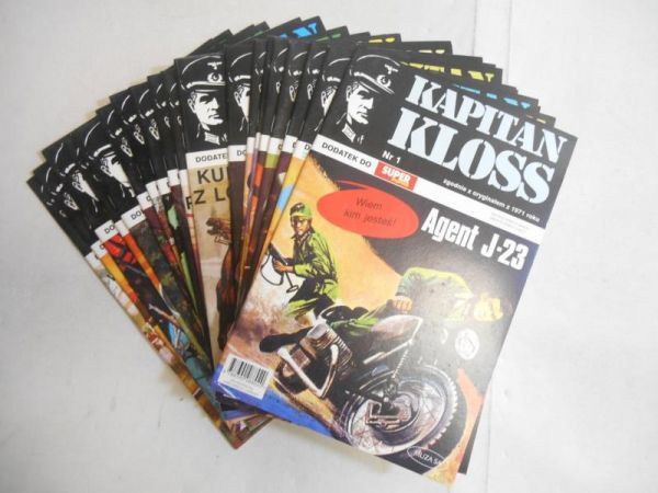 Kapitan Kloss komplet