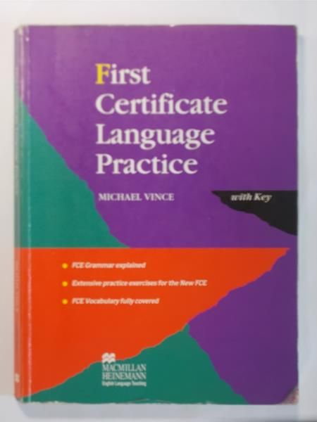 Vince Michael - First certificate language practice