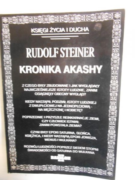 Steiner Rudolf - Kronika Akashy