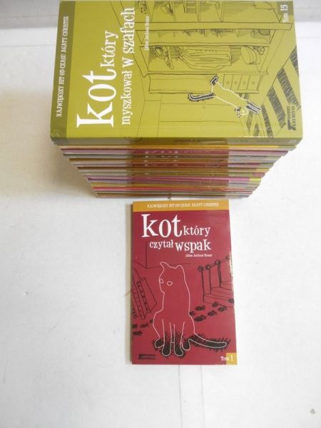 Kot który..., 15 tomów