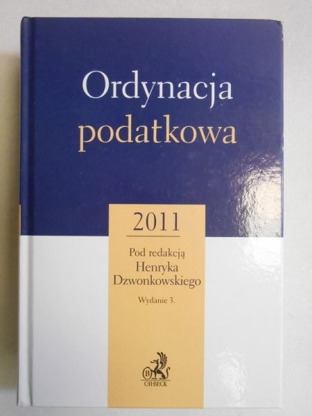 Ordynacja podatkowa 2011