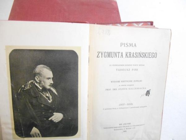 Pisma Zygmunta Krasińskiego, tom I-IV i VI, 1904 r.