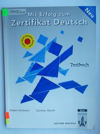 Mit Erfolg zum Zertifikat Deutsch