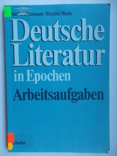 Baumann Barbara - Deutsche Literatur in Epochen