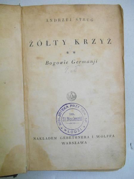 Zółty krzyż