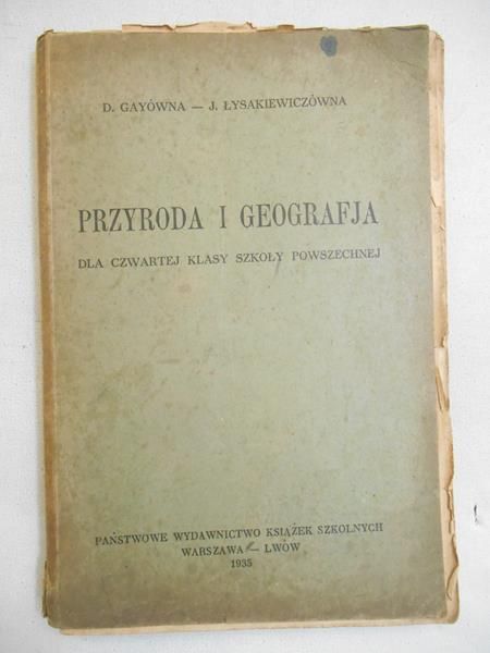 Przyroda i geografja, 1935 r.