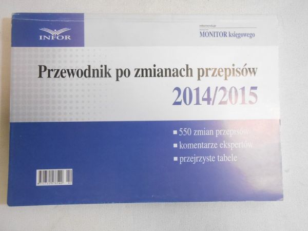 Przewodnik po zmianach przepisów 2014/2015