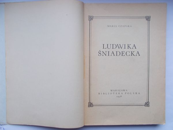 Ludwika Śniadecka