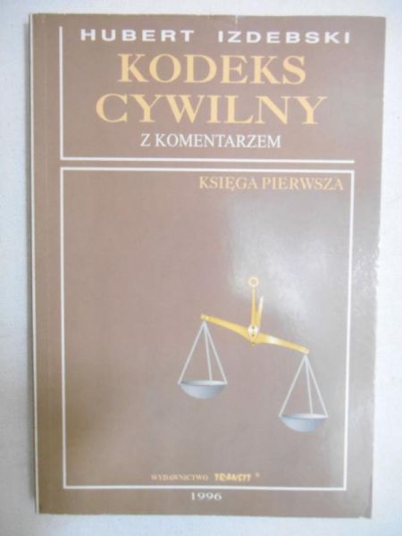 Kodeks cywilny. Księga pierwsza
