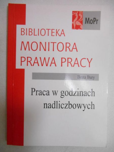 Bury Beata - Praca w godzinach naliczbowych