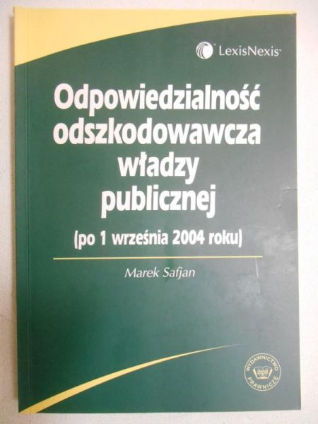 Odpowiedzialność odszkodowawcza władzy publicznej