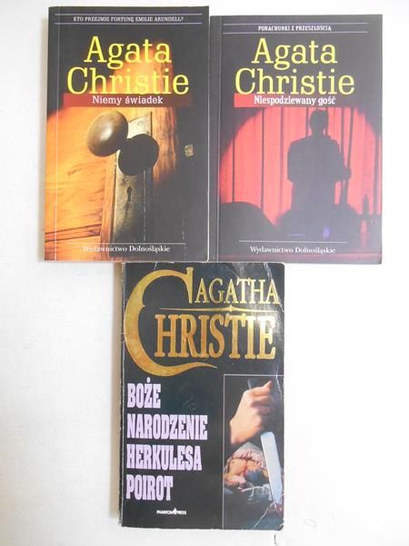 Christie Agatha - Boże Narodzenie Herkulesa Poirot / Niespodziewany gość / Niemy świadek
