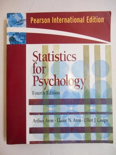 Aron Arthur - Statistics for psychology