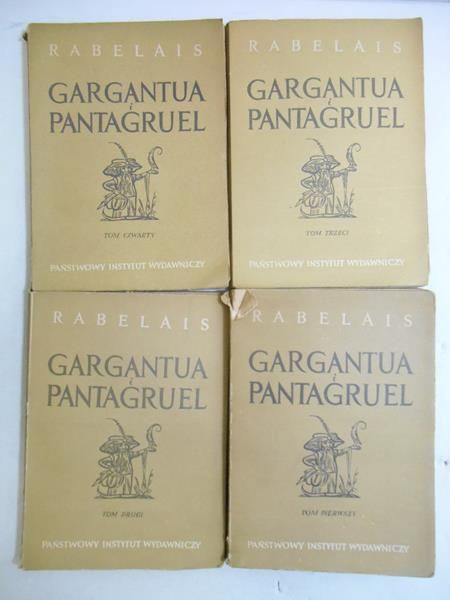 Gargantua i Pantagruel, Tom I-IV, 1949 r.