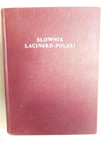 Słownik łacińsko-polski
