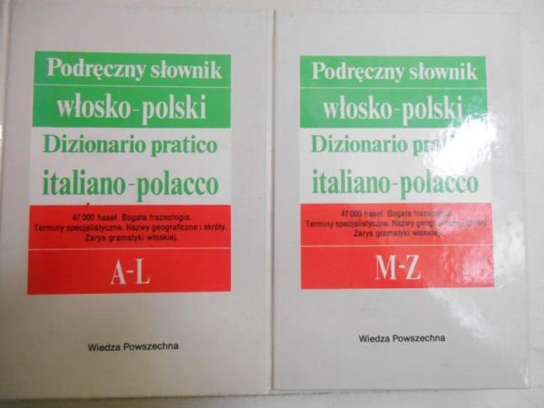 Podręczny słownik włosko-polski, Tom I-II
