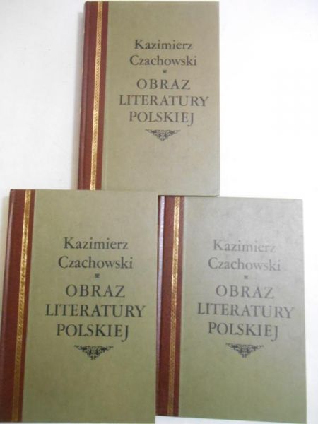 Obraz literatury polskiej. Tom I-III, reprint z 1934 r.