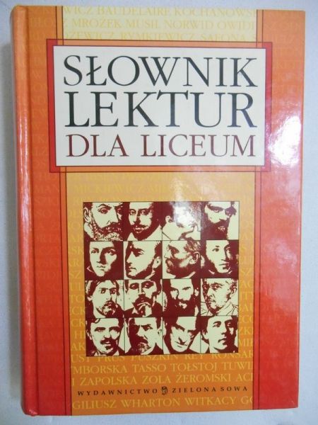Słownik lektur dla liceum