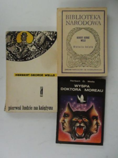 Wells Herbert G. - Historia świata / Wyspa doktora Moreau / Pierwsi ludzie na księżycu