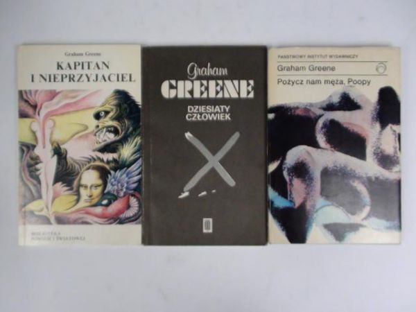 Greene Graham - Dziesiąty człowiek / Kapitan i nieprzyjaciel / Pożycz nam męża, Poopy