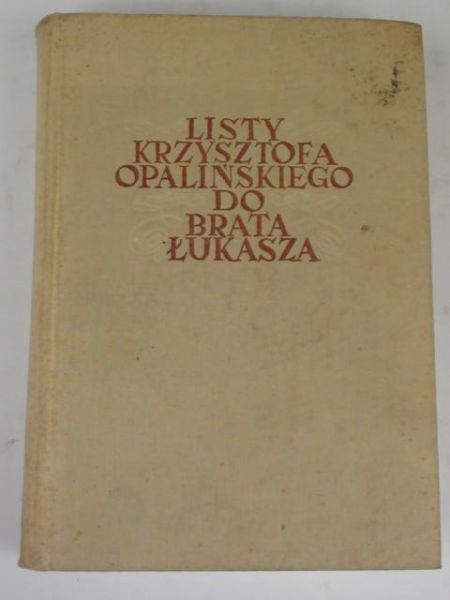 K. - Listy a ego do brata Łukasza