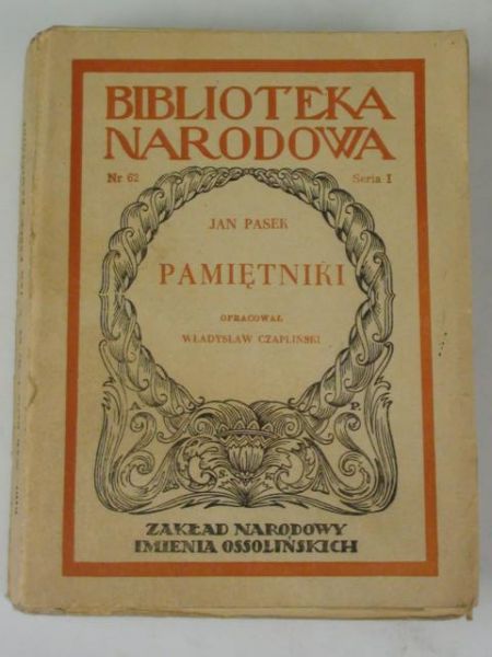 Chryzostom - Pamiętniki, BN