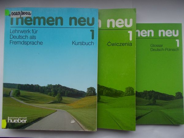 Themen neu. Lehrwerk Deutsch als Fremdsprache 1  Themen neu. Lehrwerk Deutsch als Fremdsprache 1 Glossar Deutsch-Polnish