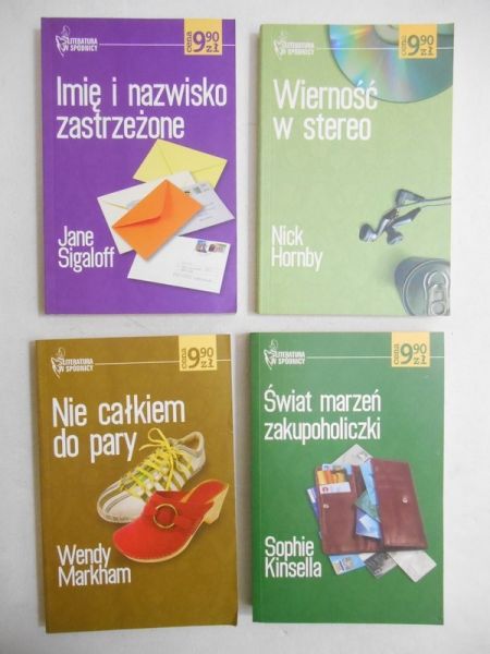 Literatura w spódnicy, 4 tomy