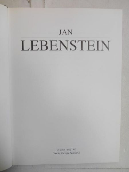 Jan Lebenstein