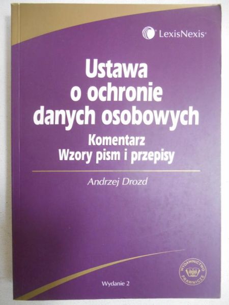 Ustawa o ochronie danych osobowych
