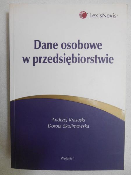 Krasuski Andrzej - Dane osobowe w przedsiębiorstwie