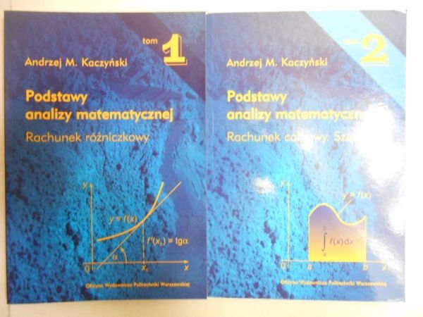 Podstawy analizy matematycznej, t.I-II