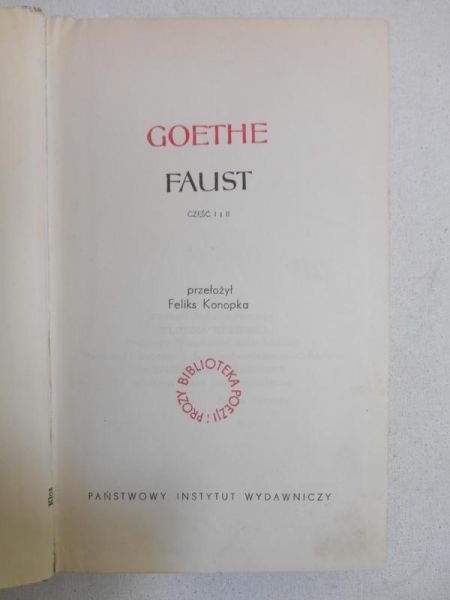 Goethe - Faust