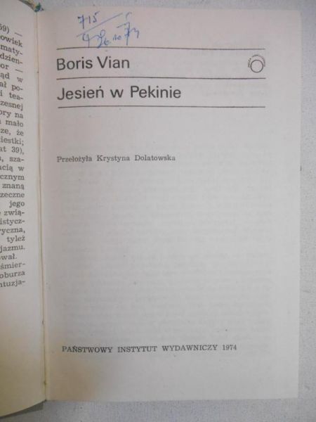 Jesień w Pekinie