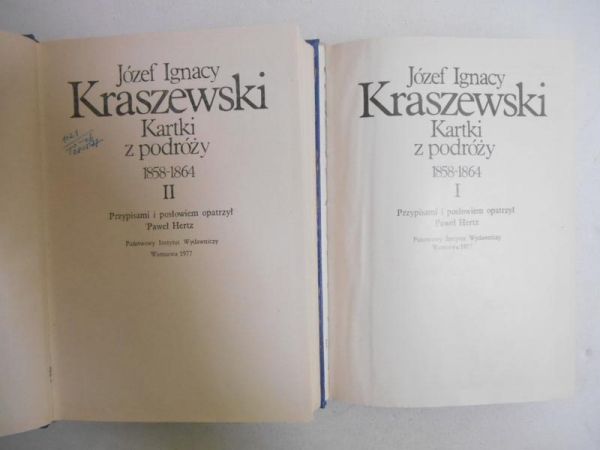 Kraszewski Józef Ignacy - Kartki z podróży, tom I-II