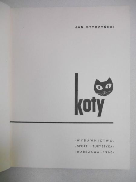 Styczyński Jan - Koty