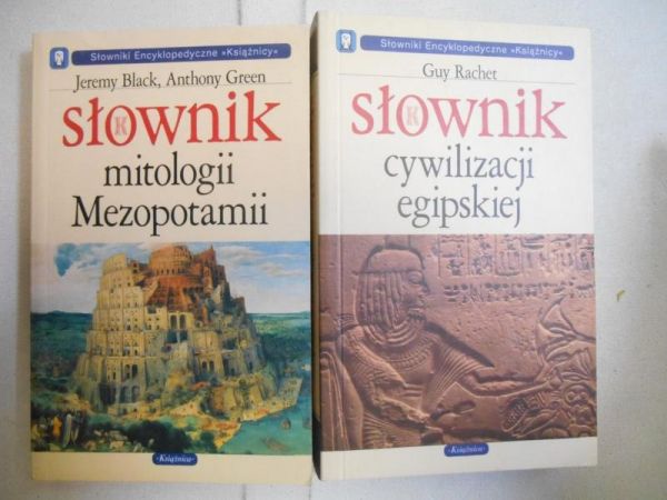 Black Jeremy - Słownik cywilizacji egipskiej / Słownik mitologii Mezopotamii