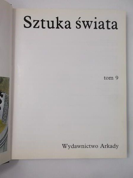 Sztuka świata, Tom IX