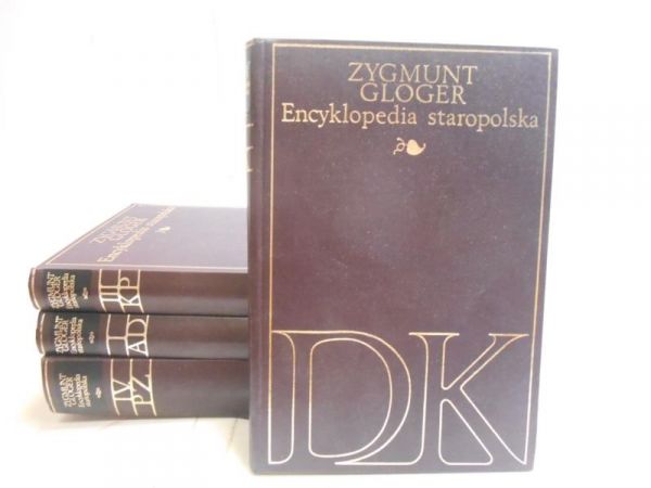 Encyklopedia staropolska 4 tomy reprint